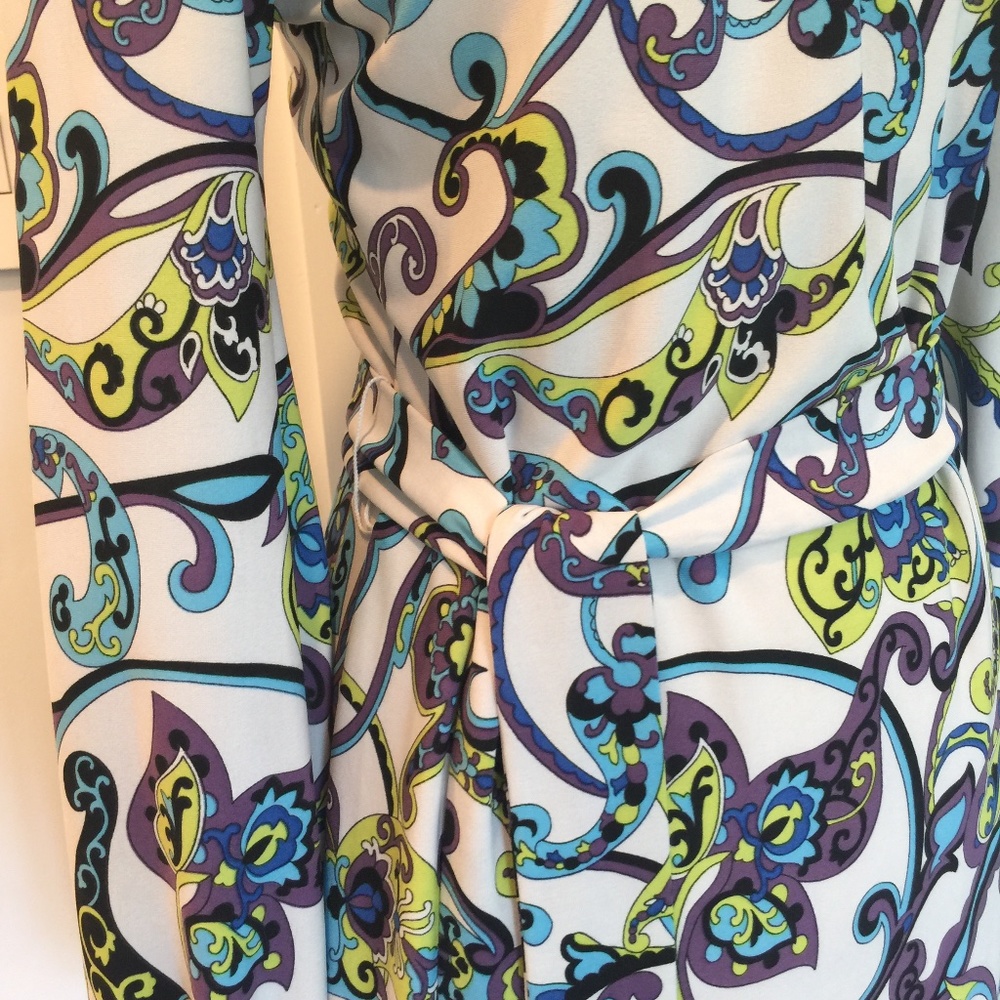 Laundry by Shelli Segal Printed Paisley Dress - Picture 7 of 14